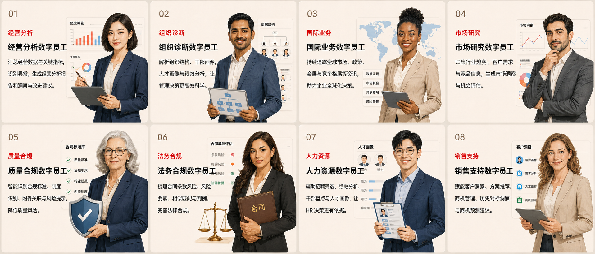 8位专家级数字员工